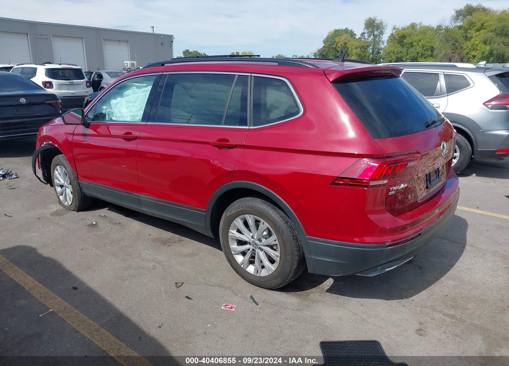 2019 VOLKSWAGEN TIGUAN 2.0T SEL/2.0T SEL R-LINE/2.0T SEL R-LINE BLACK/SE VIN: 3VV2B7AX3KM067622