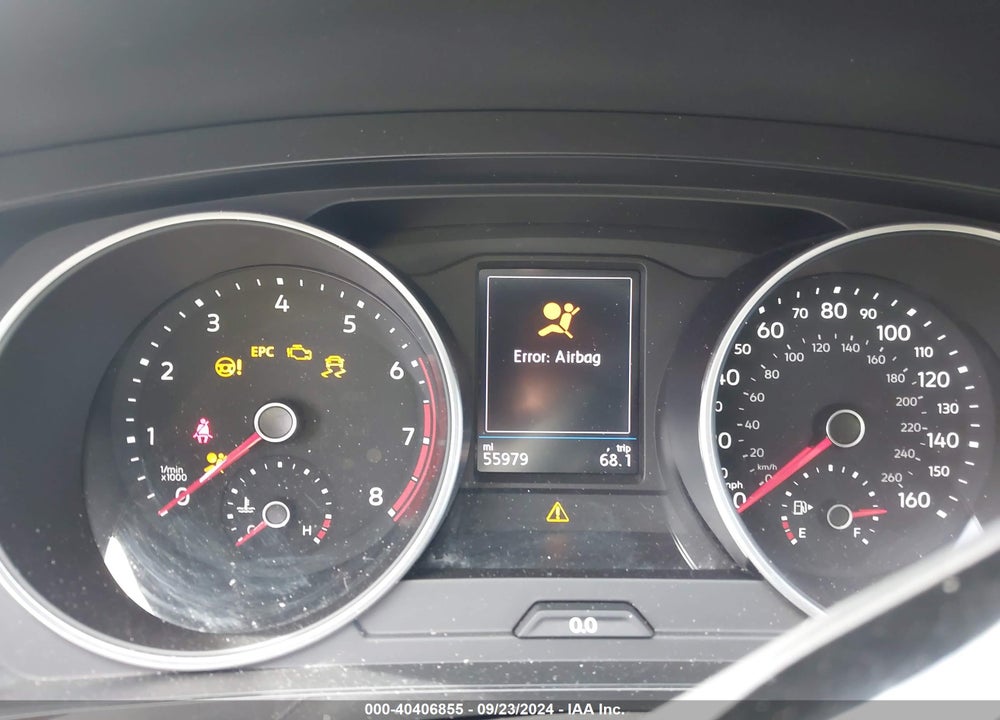 2019 VOLKSWAGEN TIGUAN 2.0T SEL/2.0T SEL R-LINE/2.0T SEL R-LINE BLACK/SE VIN: 3VV2B7AX3KM067622