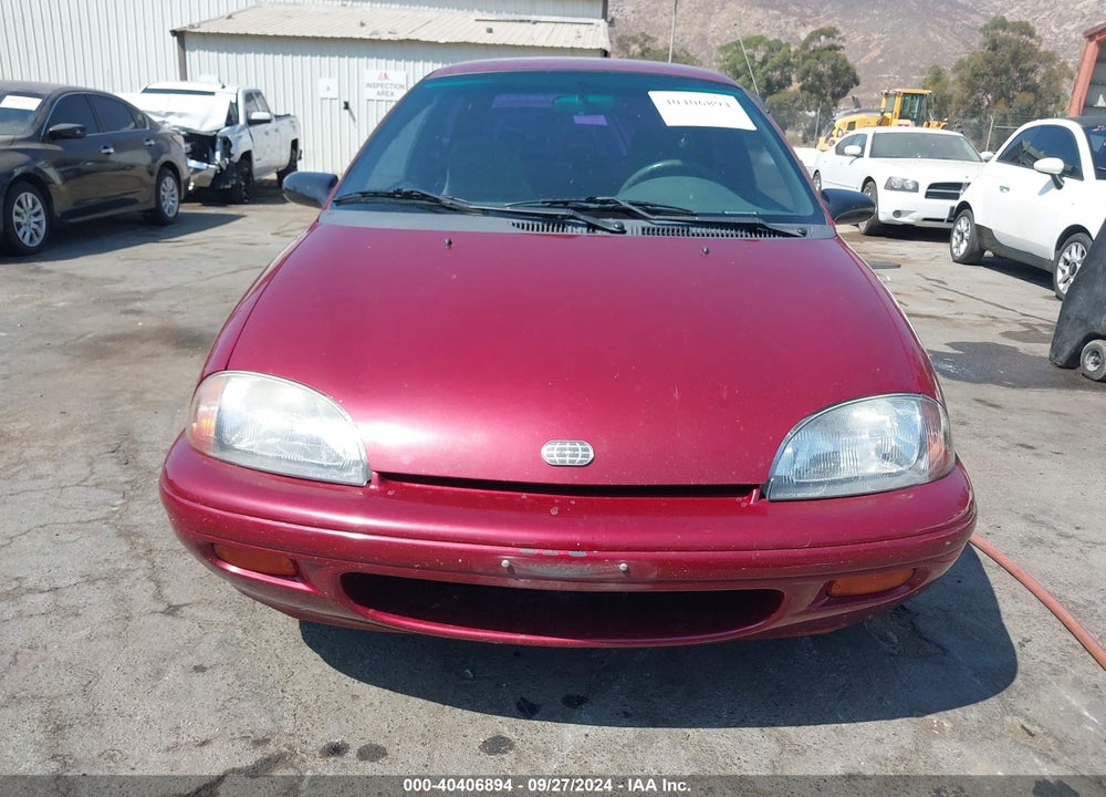 1997 GEO METRO LSI VIN: 2C1MR2295V6744817
