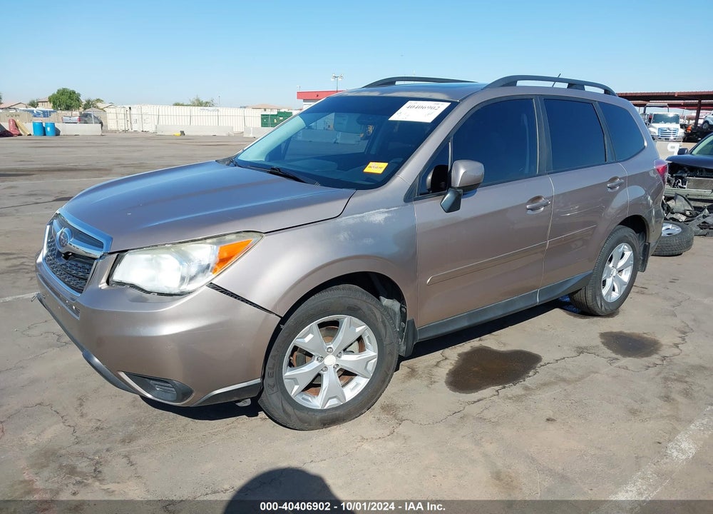 2014 SUBARU FORESTER 2.5I PREMIUM VIN: JF2SJAEC8EH433137