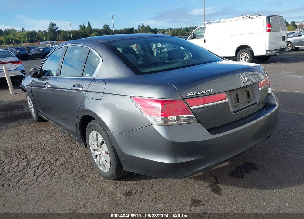 2011 HONDA ACCORD 2.4 LX VIN: 1HGCP2F31BA110124