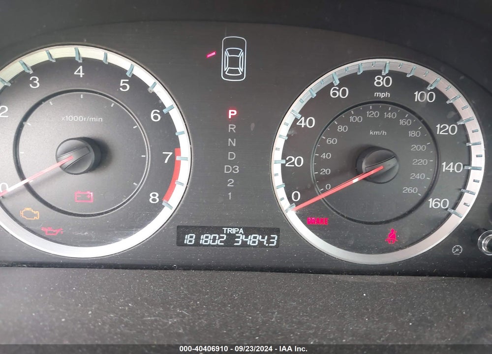 2011 HONDA ACCORD 2.4 LX VIN: 1HGCP2F31BA110124