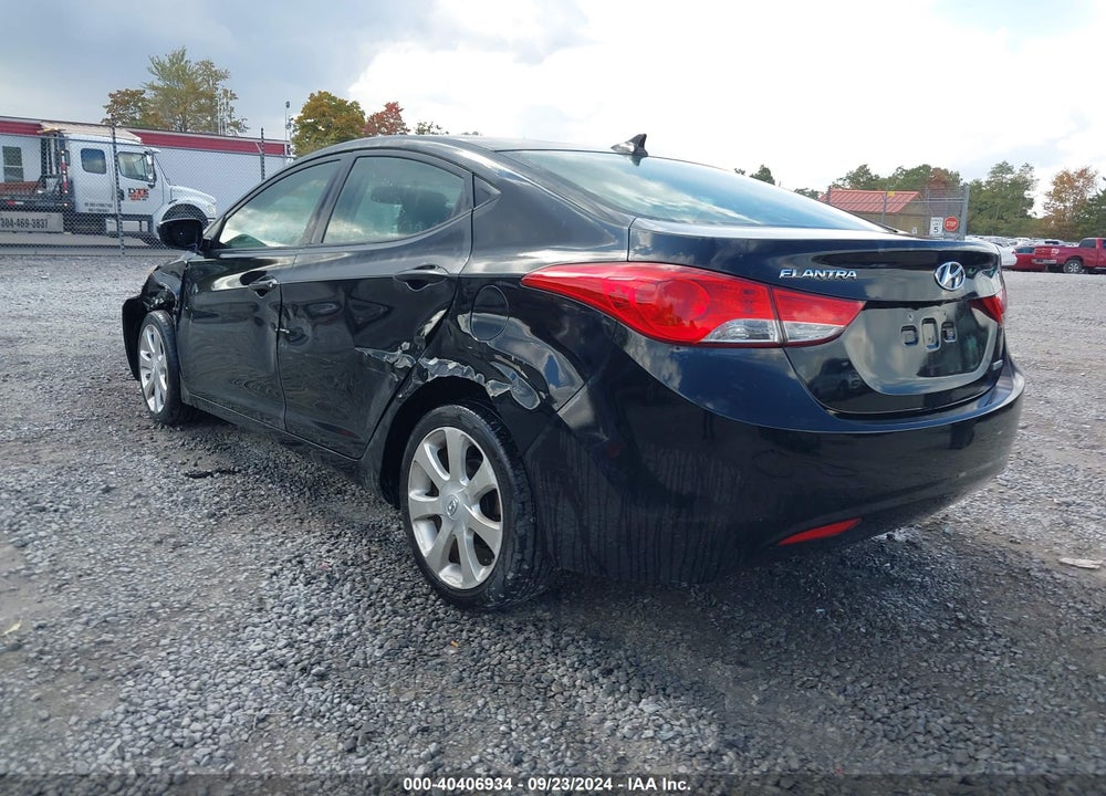 2012 HYUNDAI ELANTRA LIMITED VIN: 5NPDH4AE7CH096812