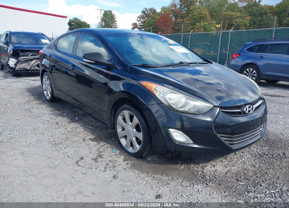 2012 HYUNDAI ELANTRA LIMITED VIN: 5NPDH4AE7CH096812