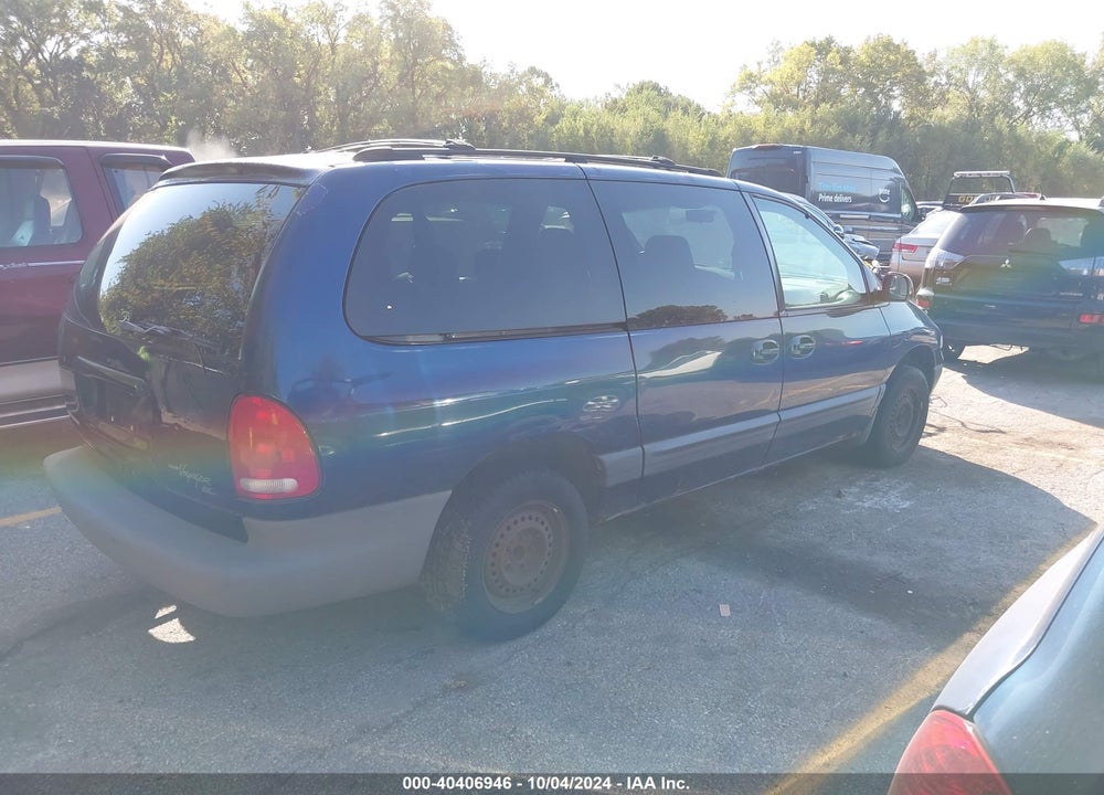 2000 CHRYSLER GRAND VOYAGER SE VIN: 2C4GJ44R4YR801852
