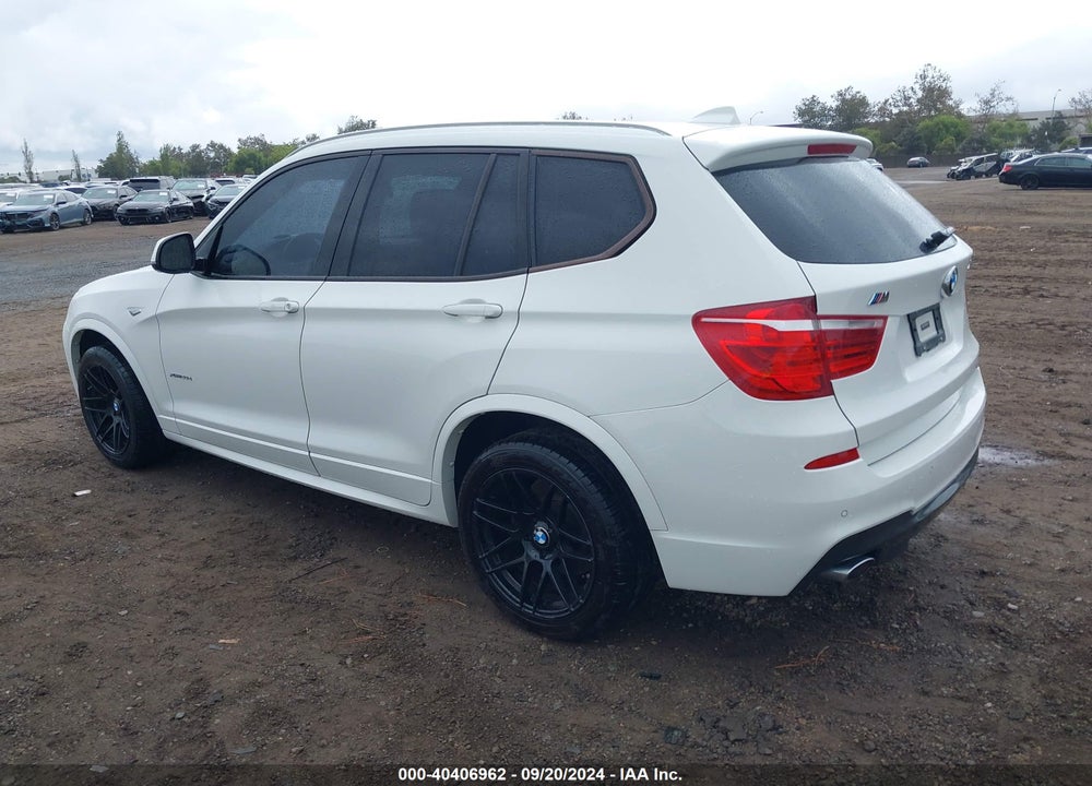 2016 BMW X3 XDRIVE28D VIN: 5UXWY3C52G0F84246