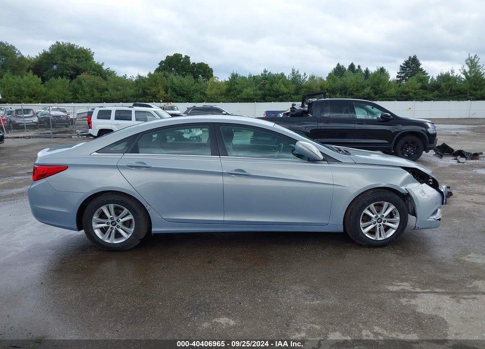2013 HYUNDAI SONATA GLS VIN: 5NPEB4ACXDH632514