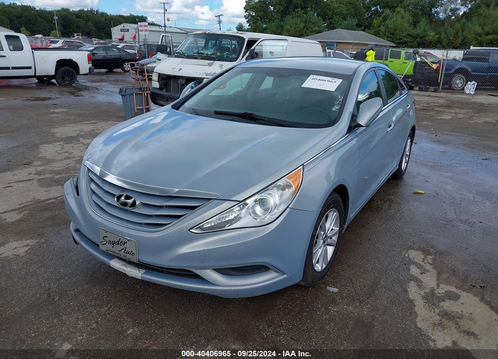 2013 HYUNDAI SONATA GLS VIN: 5NPEB4ACXDH632514