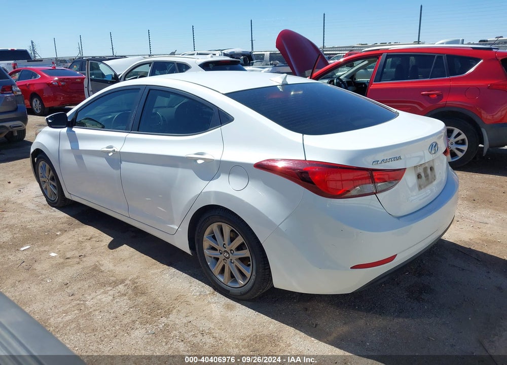 2014 HYUNDAI ELANTRA SE VIN: 5NPDH4AE6EH489638
