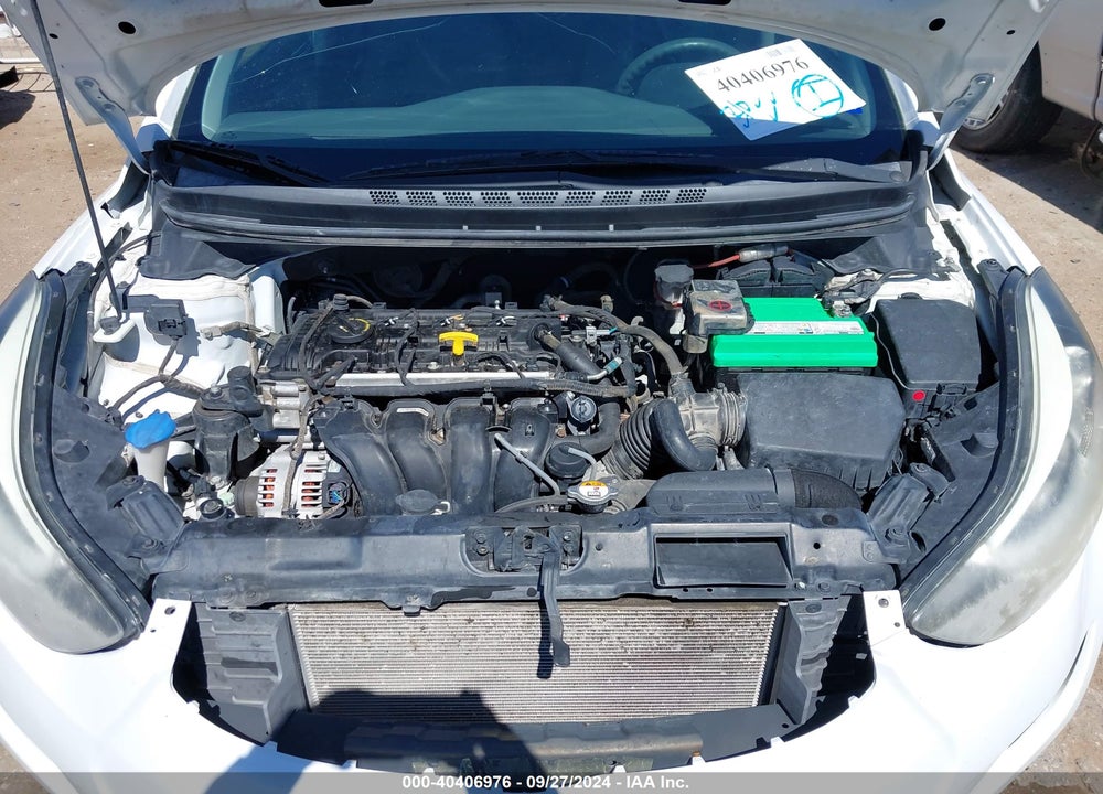 2014 HYUNDAI ELANTRA SE VIN: 5NPDH4AE6EH489638