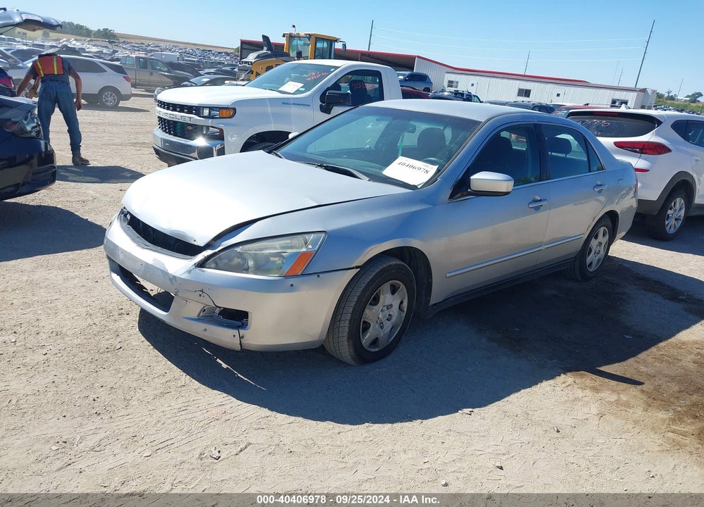 2006 HONDA ACCORD 2.4 LX VIN: 3HGCM56406G708859