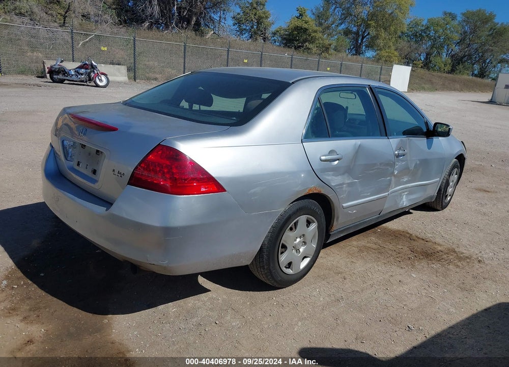 2006 HONDA ACCORD 2.4 LX VIN: 3HGCM56406G708859