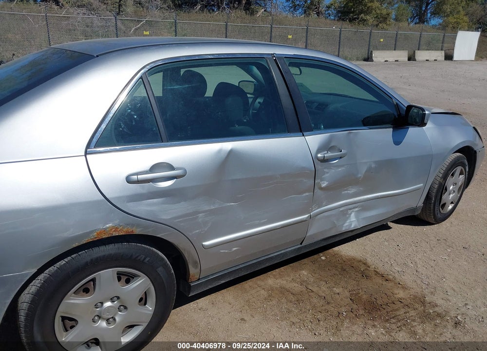 2006 HONDA ACCORD 2.4 LX VIN: 3HGCM56406G708859