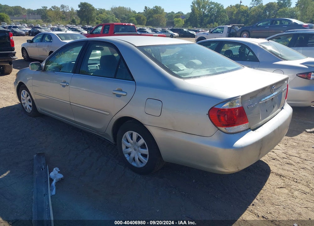2005 TOYOTA CAMRY LE VIN: 4T1BE32K45U391806