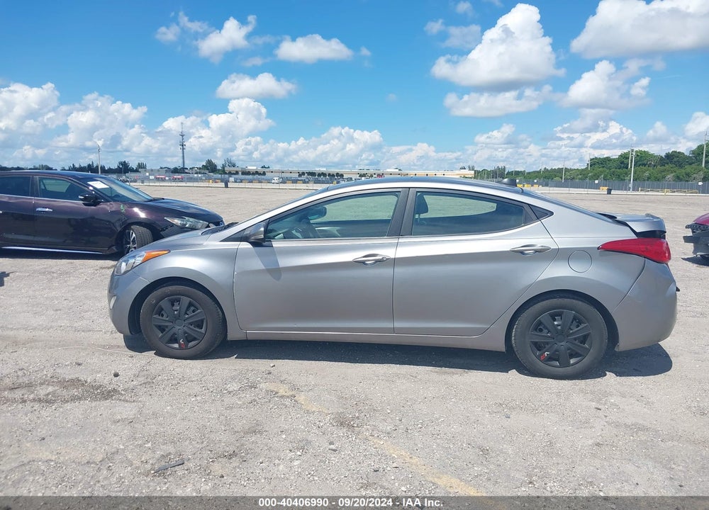 2011 HYUNDAI ELANTRA LIMITED (ULSAN PLANT) VIN: KMHDH4AE0BU161760