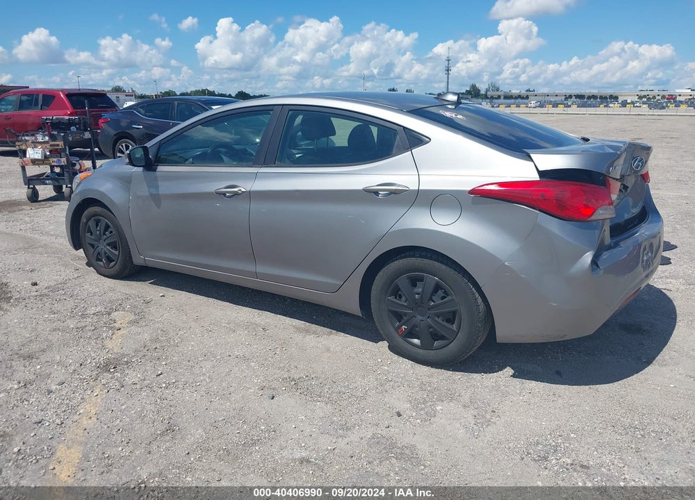 2011 HYUNDAI ELANTRA LIMITED (ULSAN PLANT) VIN: KMHDH4AE0BU161760