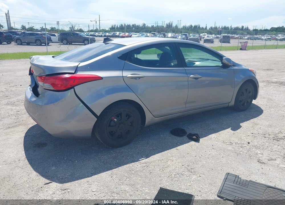 2011 HYUNDAI ELANTRA LIMITED (ULSAN PLANT) VIN: KMHDH4AE0BU161760