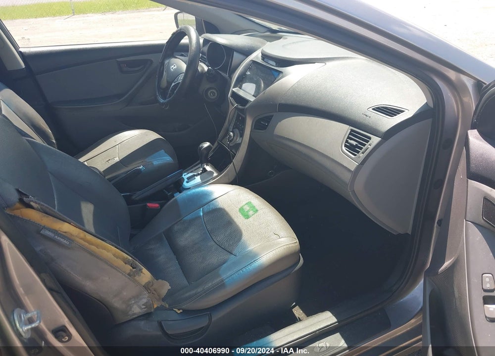 2011 HYUNDAI ELANTRA LIMITED (ULSAN PLANT) VIN: KMHDH4AE0BU161760