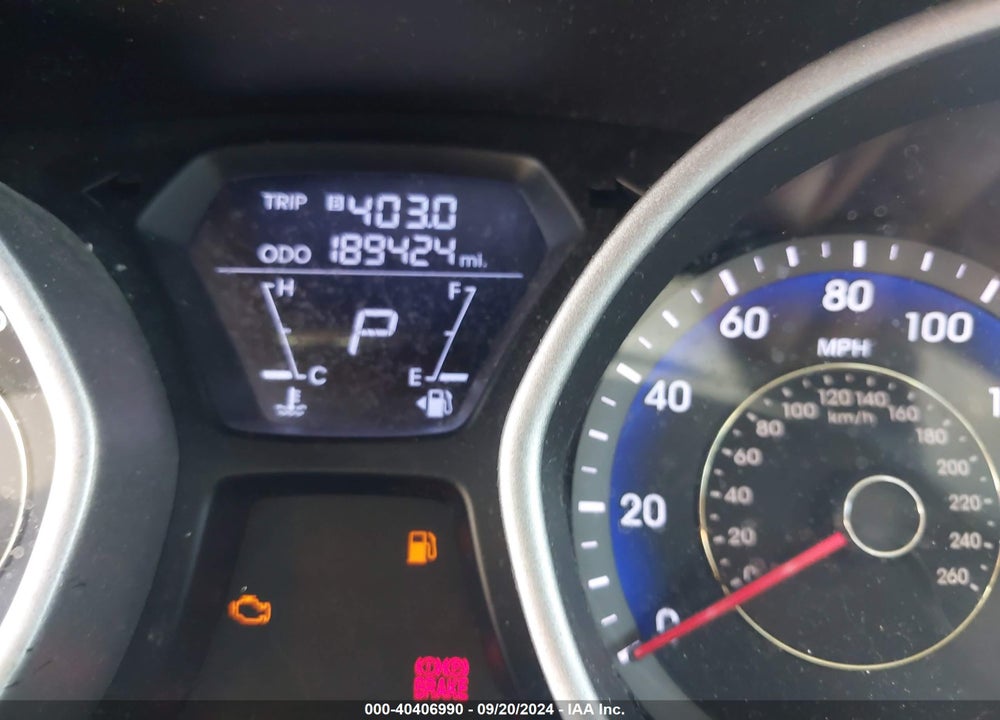 2011 HYUNDAI ELANTRA LIMITED (ULSAN PLANT) VIN: KMHDH4AE0BU161760
