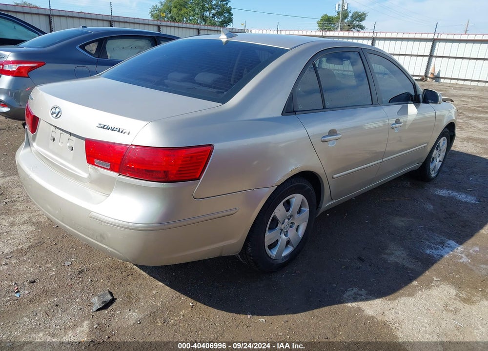 2010 HYUNDAI SONATA GLS VIN: 5NPET4AC3AH582371