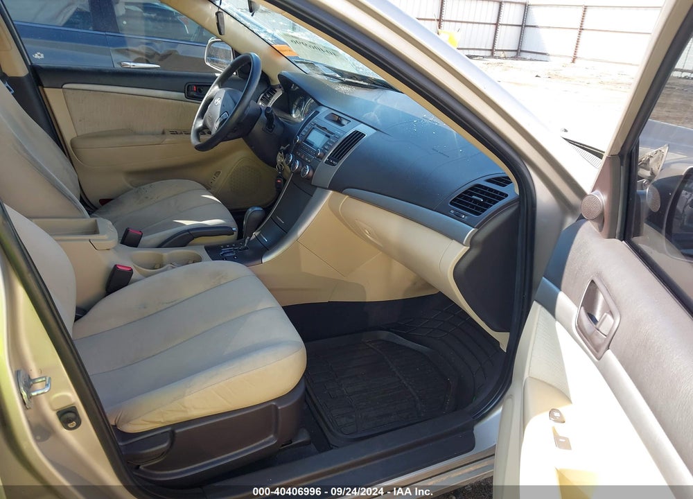 2010 HYUNDAI SONATA GLS VIN: 5NPET4AC3AH582371