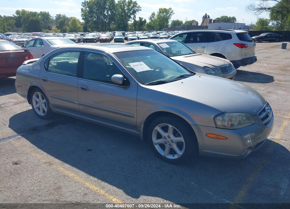 2002 NISSAN MAXIMA SE VIN: JN1DA31A02T312721