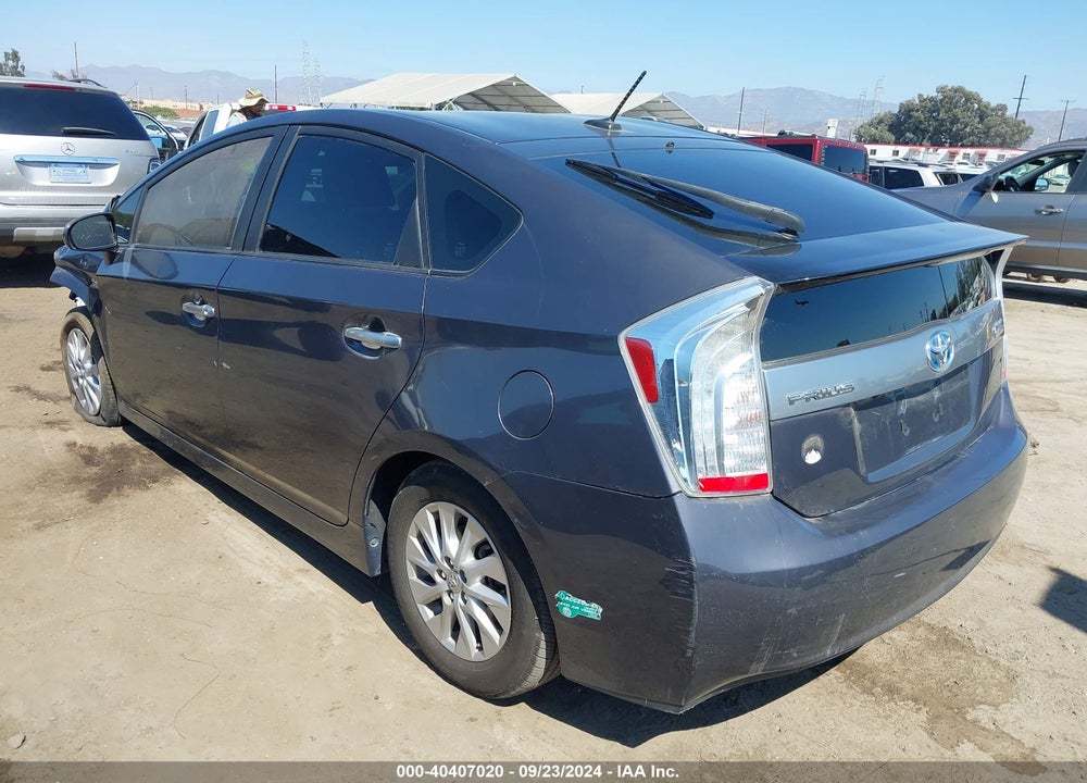2014 TOYOTA PRIUS PLUG-IN VIN: JTDKN3DP1E3052374
