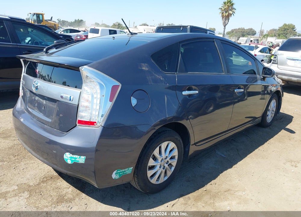 2014 TOYOTA PRIUS PLUG-IN VIN: JTDKN3DP1E3052374