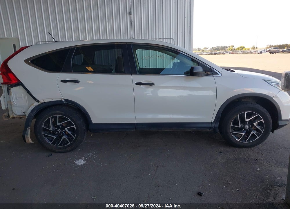 2016 HONDA CR-V SE VIN: 5J6RM4H46GL116204