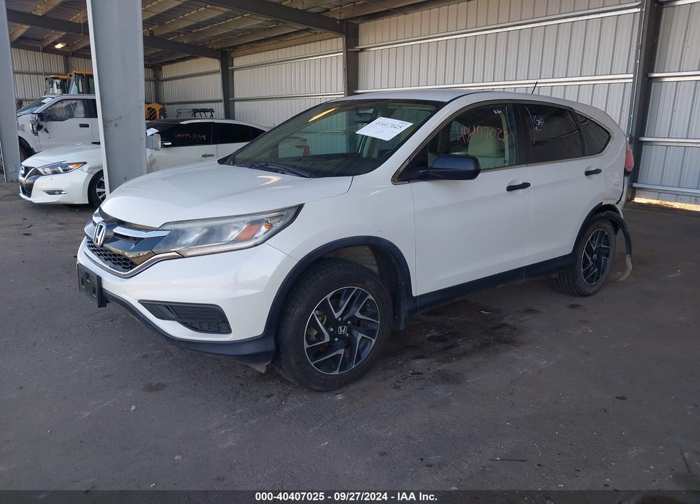2016 HONDA CR-V SE VIN: 5J6RM4H46GL116204