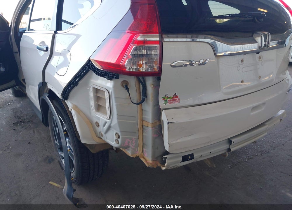 2016 HONDA CR-V SE VIN: 5J6RM4H46GL116204