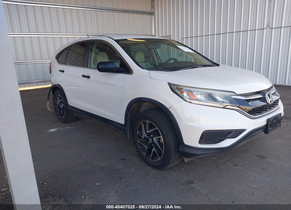 2016 HONDA CR-V SE VIN: 5J6RM4H46GL116204