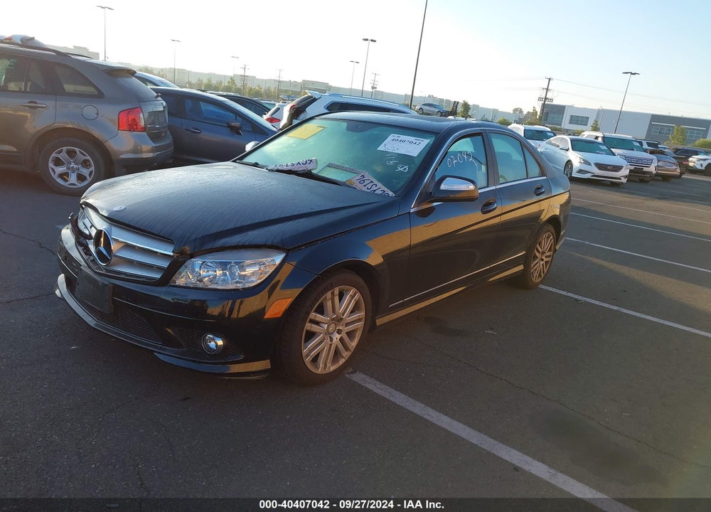 2008 MERCEDES-BENZ C 300 LUXURY/SPORT VIN: WDDGF54X58F105522