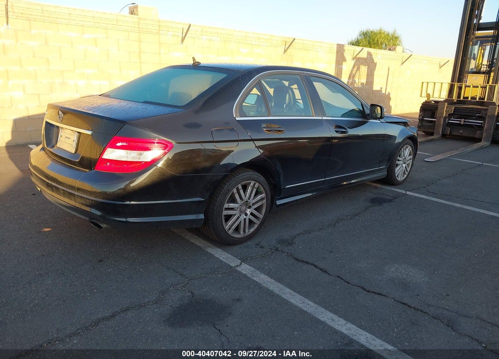 2008 MERCEDES-BENZ C 300 LUXURY/SPORT VIN: WDDGF54X58F105522