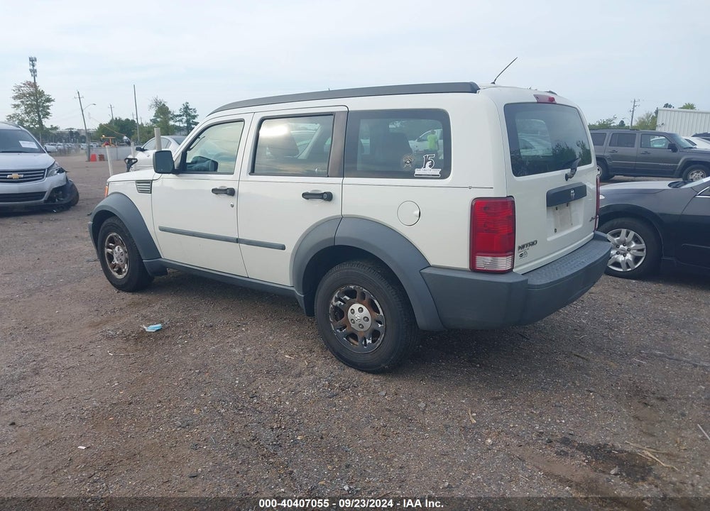 2008 DODGE NITRO SXT VIN: 1D8GU28K18W185271