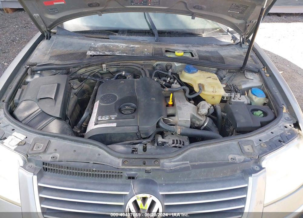 2002 VOLKSWAGEN PASSAT GLS VIN: WVWPD63B12P184670