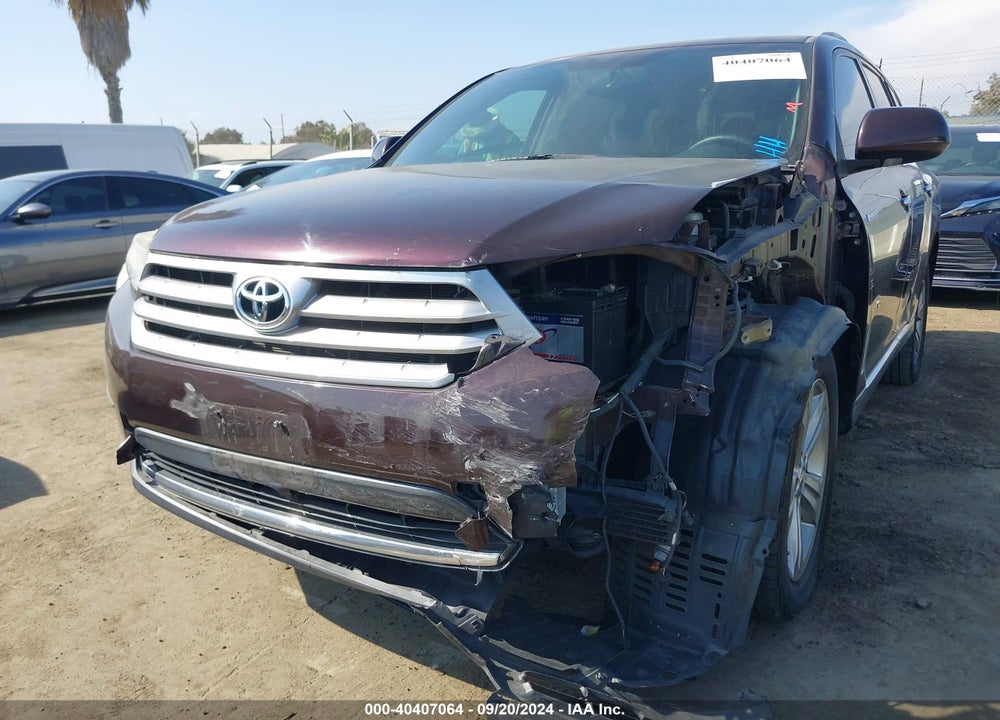 2013 TOYOTA HIGHLANDER LIMITED V6 VIN: 5TDYK3EH5DS138973