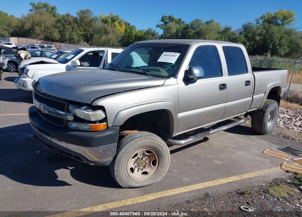 2002 CHEVROLET SILVERADO 2500HD LS VIN: 1GCHK23U72F164580