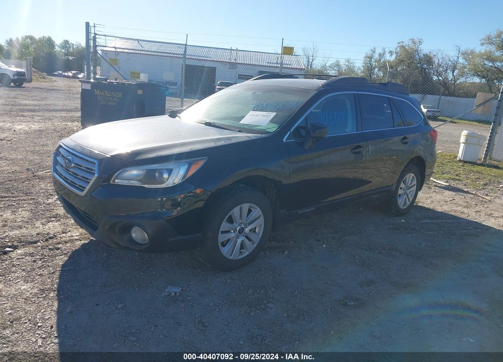 2016 SUBARU OUTBACK 2.5I PREMIUM VIN: 4S4BSACC1G3207984
