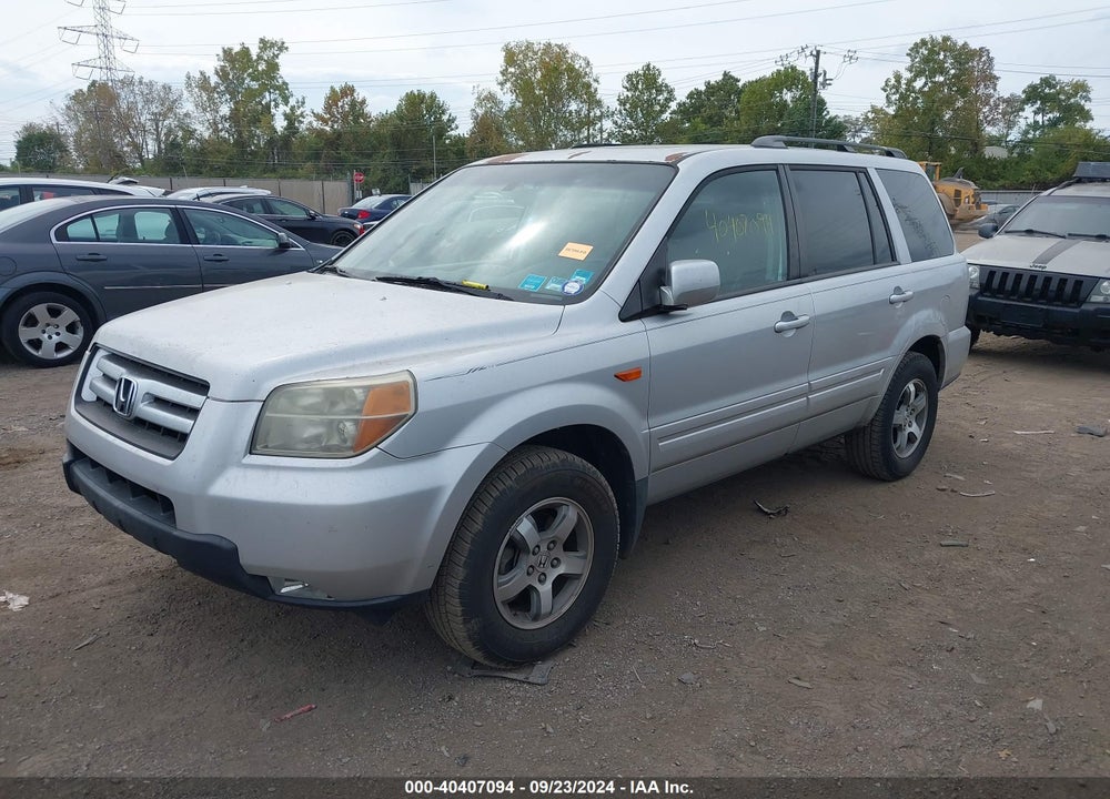 2006 HONDA PILOT EX-L VIN: 5FNYF28616B016238