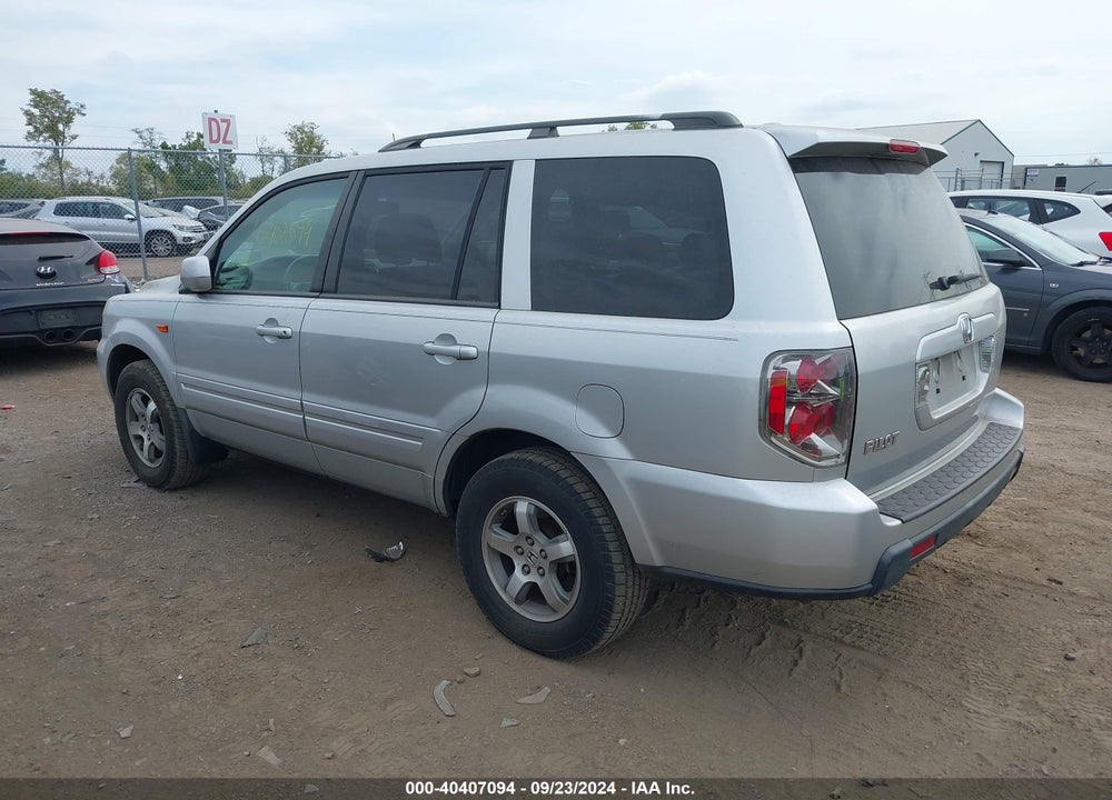 2006 HONDA PILOT EX-L VIN: 5FNYF28616B016238