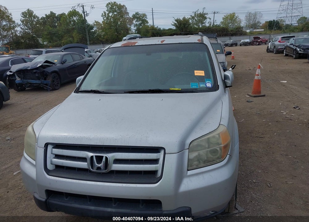 2006 HONDA PILOT EX-L VIN: 5FNYF28616B016238