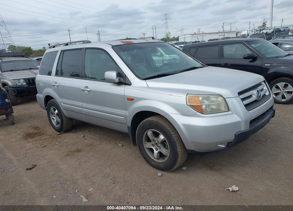 2006 HONDA PILOT EX-L VIN: 5FNYF28616B016238