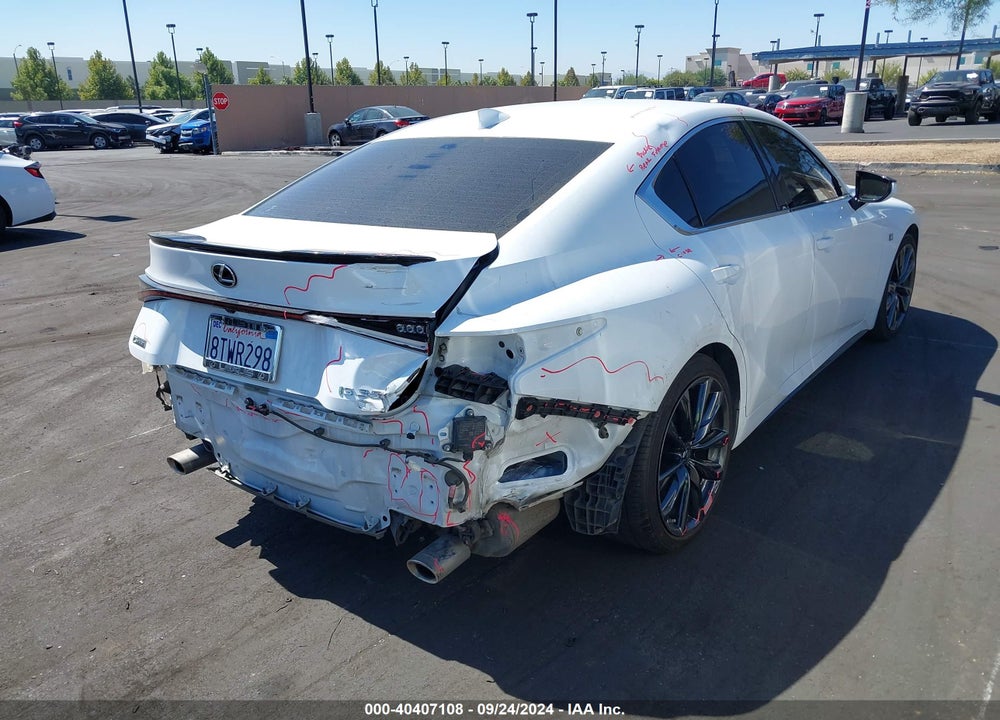 2021 LEXUS IS 350 F-SPORT VIN: JTHGZ1B20M5038733