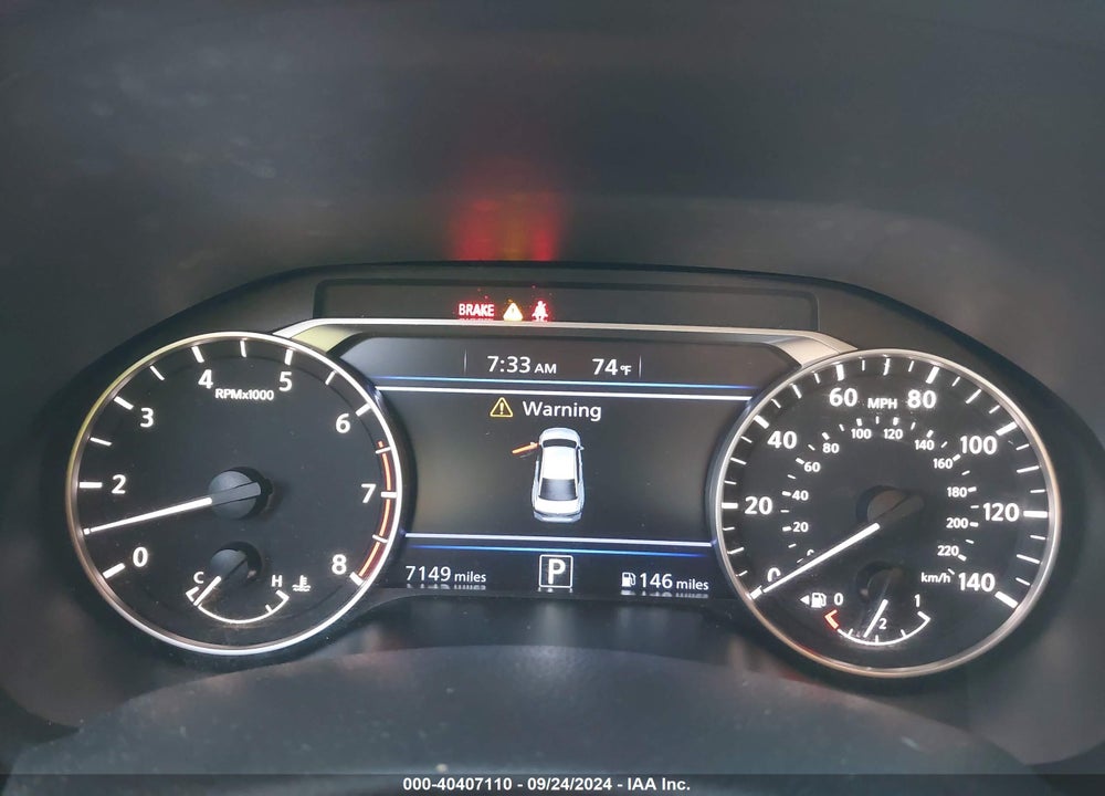 2024 NISSAN ALTIMA SV FWD VIN: 1N4BL4DV5RN414118