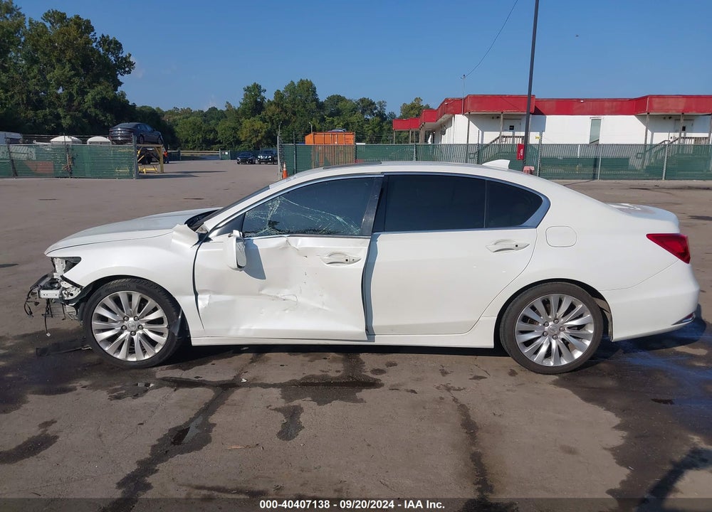 2014 ACURA RLX VIN: JH4KC1F50EC003977