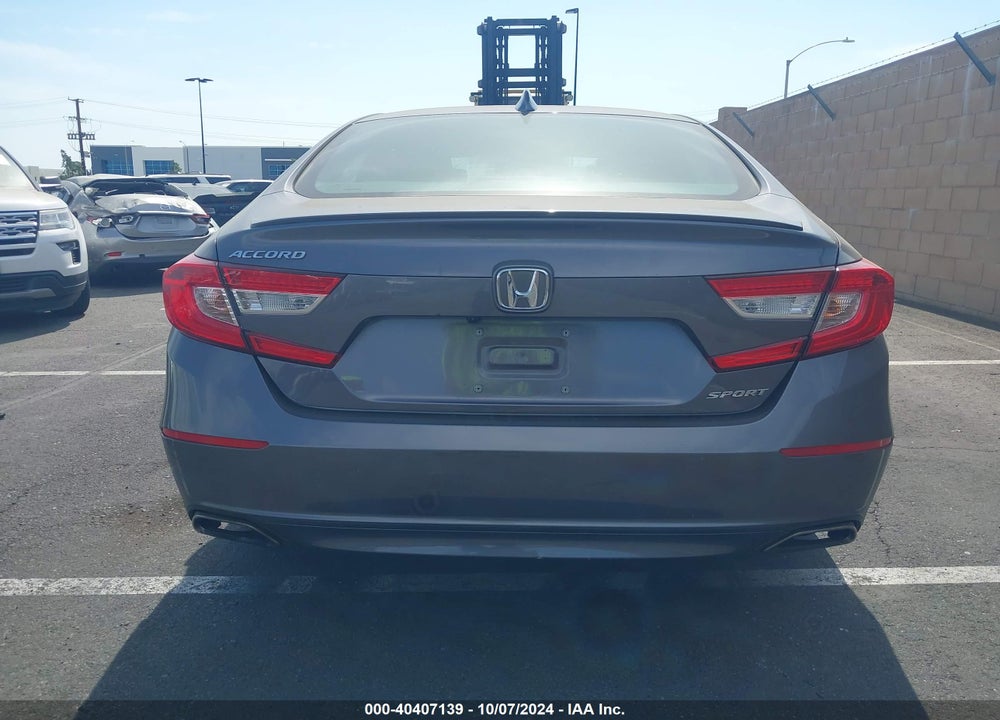 2018 HONDA ACCORD SPORT VIN: 1HGCV1F35JA229020