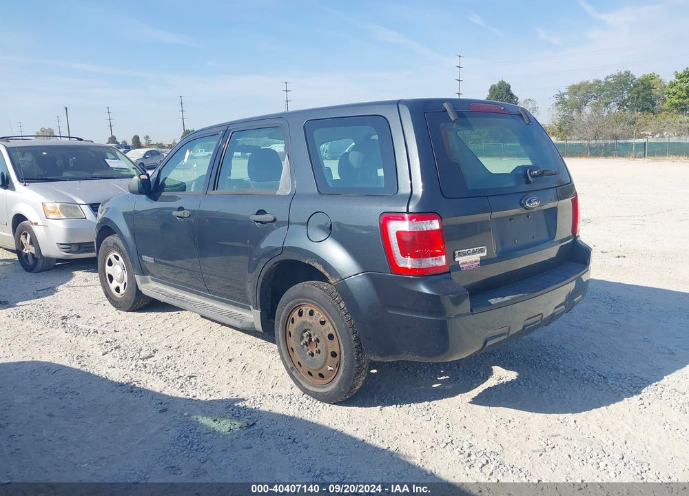 2008 FORD ESCAPE XLS/XLS MANUAL VIN: 1FMCU02Z38KE11983