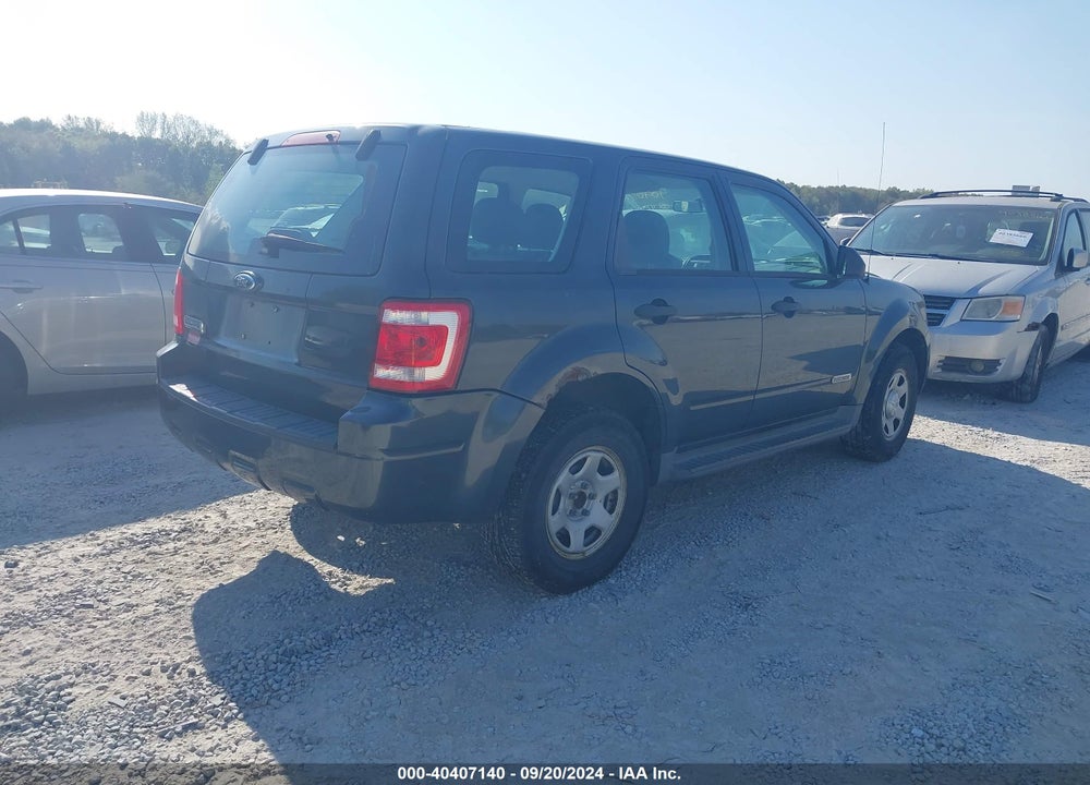 2008 FORD ESCAPE XLS/XLS MANUAL VIN: 1FMCU02Z38KE11983