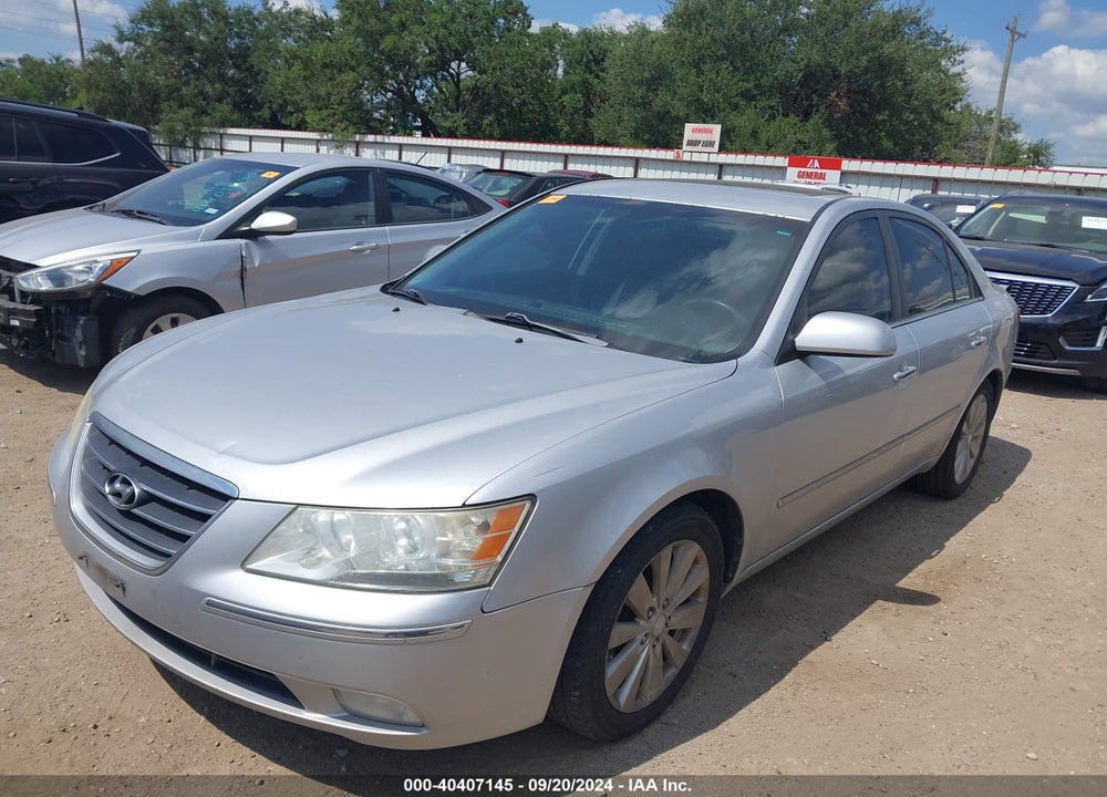2009 HYUNDAI SONATA LIMITED V6 VIN: 5NPEU46F89H456227